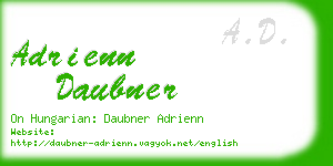 adrienn daubner business card